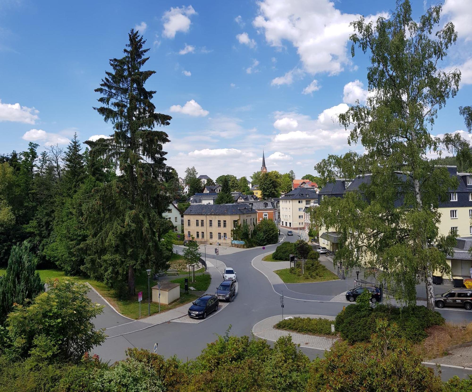 Villa Goldbrunnen Ferienwohnung 3 Bad Elster Exterior foto